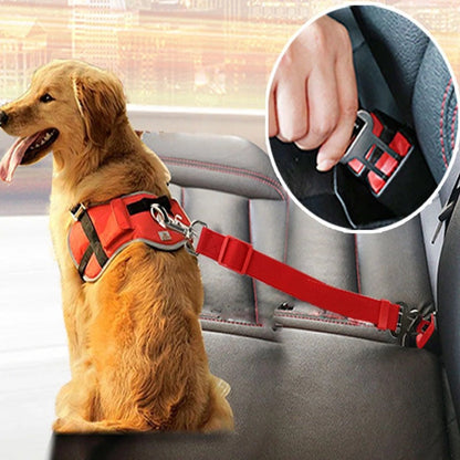 Adjustable Dog Safety Seat Belt